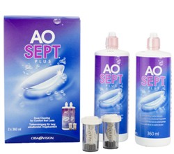 Offerte prezzi Aosept plus (2x360 ml), fluido per lenti a contatto + 2 contenitori Aosept plus (2x360 ml), fluido per lenti a contatto + 2 contenitori