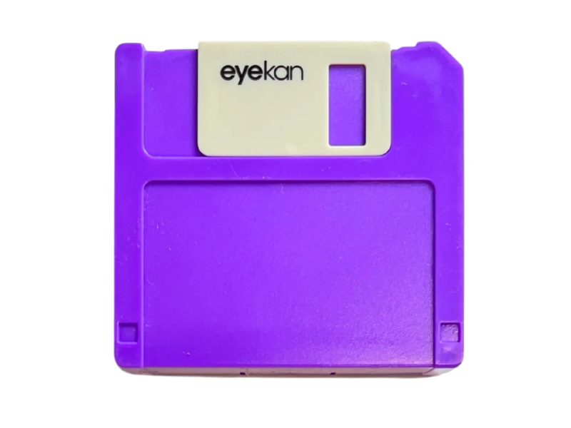 Kit custodia lenti a contatto, colore: viola
