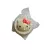 Kit custodia lenti a contatto con statuetta di Hello Kitty, Colore: bianco
