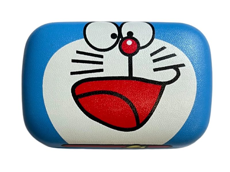 Line Friends Kit custodia lenti a contatto, colore: Doraemon