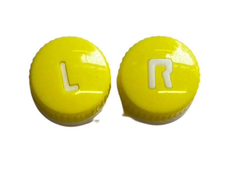 Kit custodia lenti a contatto, colore: giallo