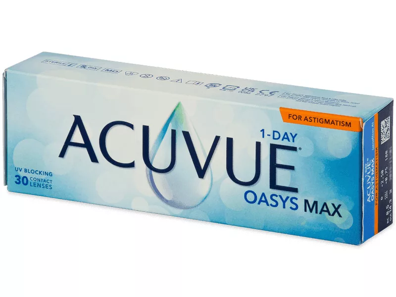 Acuvue Oasys 1-Day Max For Astigmatism (30 pz)