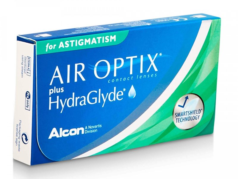 Air Optix Plus HydraGlyde for Astigmatism (6 pz)