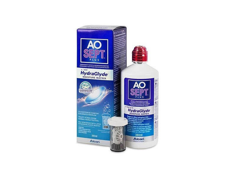 AoSept Plus With HydraGlyde (360 ml)