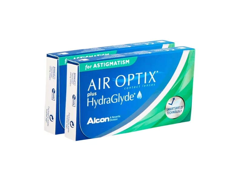 Air Optix Plus HydraGlyde for Astigmatism (12 pz)