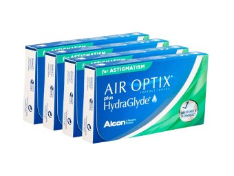 Air Optix Plus HydraGlyde for Astigmatism (24 pz)