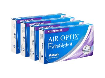 Air Optix Plus HydraGlyde Multifocal (24 pz)