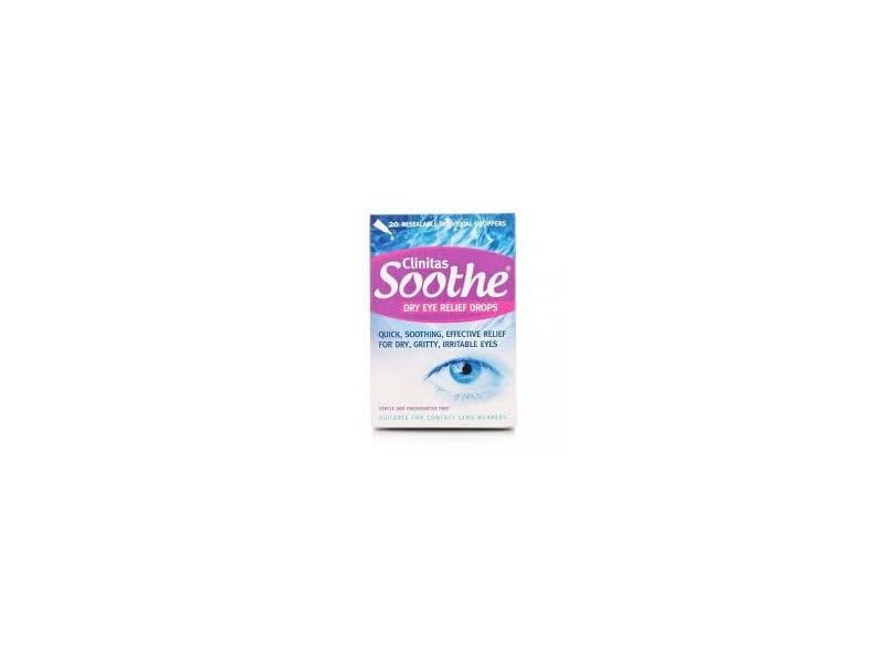 Clinitas Soothe Dry Eye Relief Drops (x20)