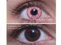 ColourVUE Crazy Occhio Sanguinante (2 pz) - senza diottrico