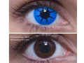 ColourVUE Crazy Party Blue Star (2 pz) - senza diottrico