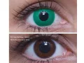 ColourVUE Crazy Verde Smeraldo (2 pz) - senza diottrico