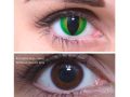 ColourVUE Crazy Dragon's Eye Verde (2 pz) - senza diottrico
