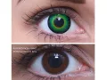 ColourVUE Crazy Lupo Mannaro Verdi (2 pz) - senza diottrico
