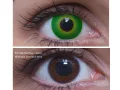 ColourVUE Crazy Hulk Verde (2 pz) - senza diottrico