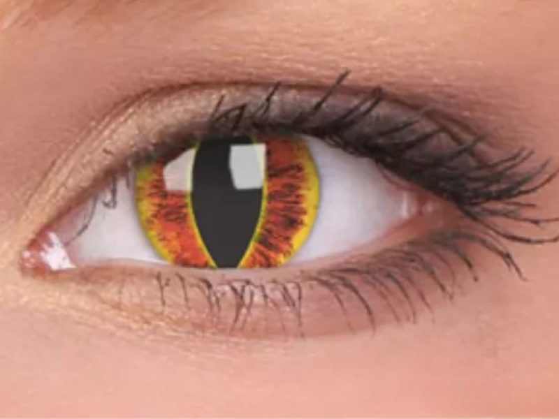 ColourVUE Crazy Occhio di Sauron (2 pz) - senza diottrico