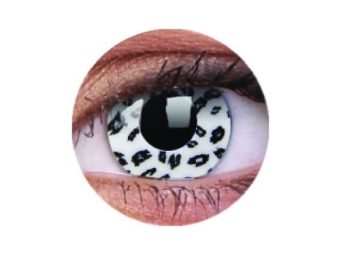 ColourVUE Crazy Leopardo Bianco (2 pz) - senza diottrico
