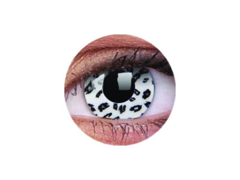ColourVUE Crazy Leopardo Bianco (2 pz) - senza diottrico