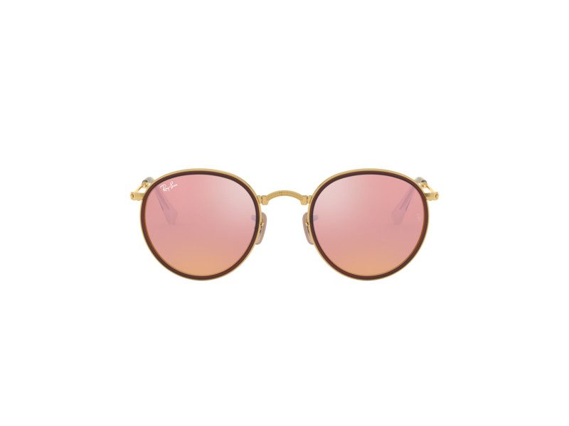 Ray-Ban Round Folding I RB 3517 001/Z2 51 Occhiali da Sole