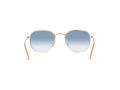 Ray-Ban Hexagonal RB 3548 001/3F 54 Occhiali da Sole