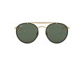 Ray-Ban Blaze Round Doublebridge RB 3614N 9140/71 54 Occhiali da Sole