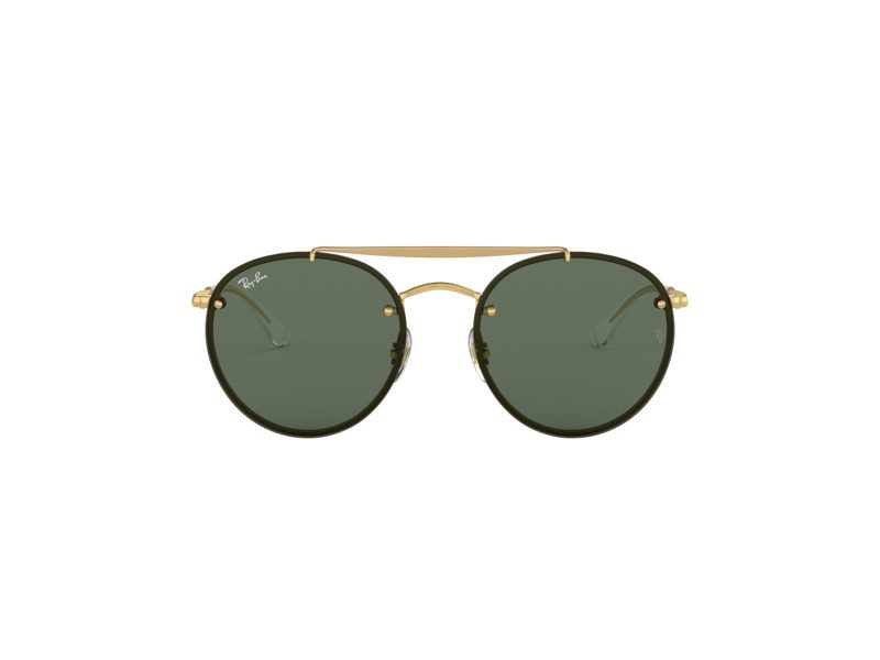 Ray-Ban Blaze Round Doublebridge RB 3614N 9140/71 54 Occhiali da Sole