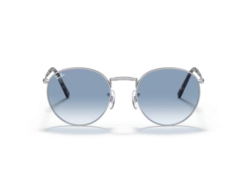 Ray-Ban New Round RB 0RB3637 001/3F 53 Occhiali da Sole