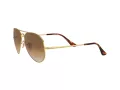 Ray-Ban Aviator Metal Ii RB 3689 9147/51 58 Occhiali da Sole