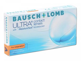   Bausch & Lomb Ultra with Moisture Seal for Astigmatism (3 pz)