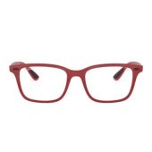 Occhiali da vista rossi