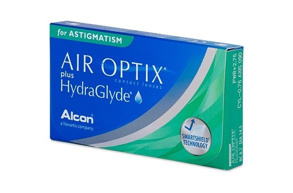 Air Optix Plus HydraGlyde for Astigmatism (x3)