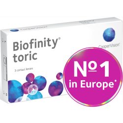 Biofinity Toric (3 pz), Lenti a contatto mensili