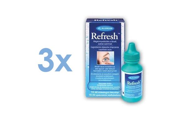 Refresh (3x15 ml)