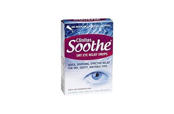 Clinitas Soothe Dry Eye Relief Drops (x20), Collirio