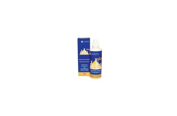 Delta Contenitore (110 ml), Soluzione per lenti a contatto + 1 portalenti - prodotto fuori produzione Delta Contenitore (110 ml), Soluzione per lenti a contatto + 1 portalenti - prodotto fuori produzione