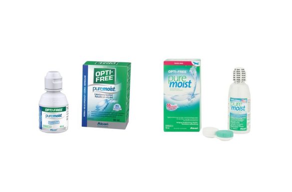 OPTI-FREE PureMoist (60 ml), Soluzione per lenti a contatto + 1 portalenti