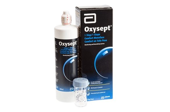 Oxysept 1 step (30 day),  Soluzione per lenti a contatto + 1 portalenti