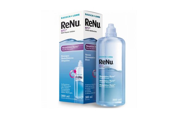 ReNu MPS Sensitive Eyes (360 ml), Soluzione per lenti a contatto + 1 portalenti
