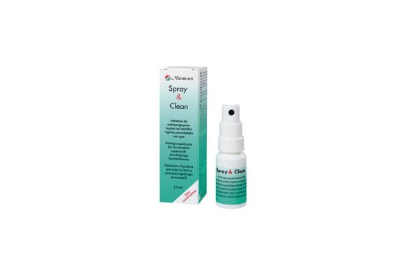Spray & Clean (15 ml), pulitore intensivo – per lenti a contatto dure