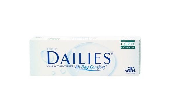 Focus Dailies All Day Comfort Toric (30 pz), Lenti a contatto giornaliere toriche Focus Dailies All Day Comfort Toric (30 pz), Lenti a contatto giornaliere toriche